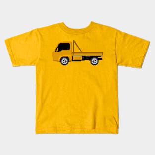 Kei Truck Pixelart Kids T-Shirt